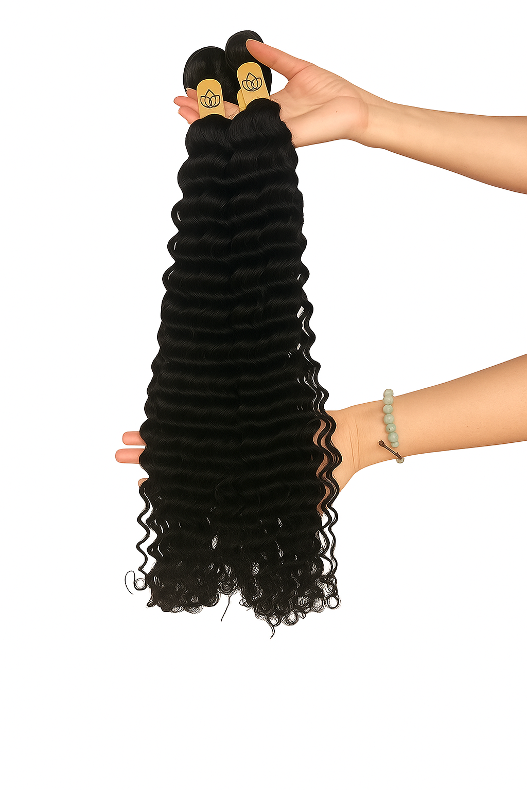Bundled Pure Virgin Italy Curly / 100 grams (HUMAN HAIR BULK)