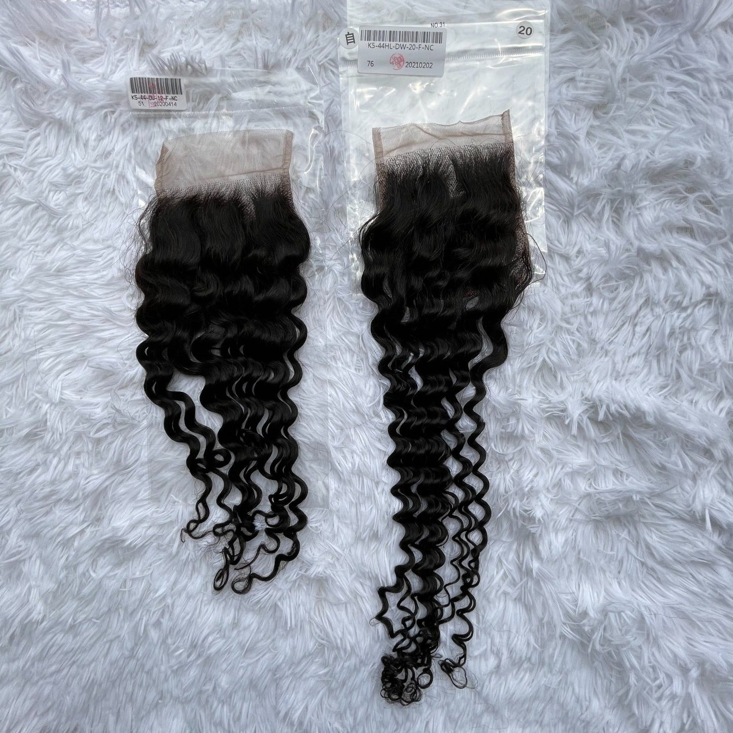 Loose Curly Closure
