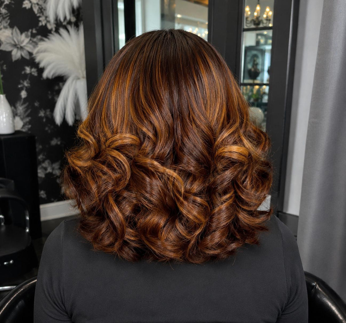 Color Bouncy 4×4 Lace Wig