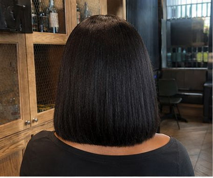 Glueless Bob Wig with 13 x 4 Frontal