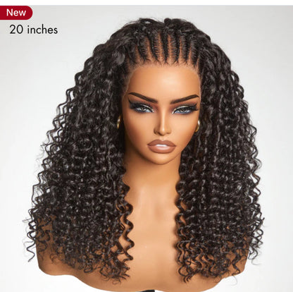 Full lace Boho Braided Wig