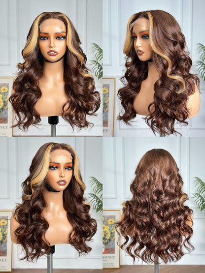 Isla Highlight Wig 18″ 4×4