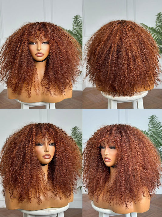 Zara Kinky Fringe™ – 20″ Lace Front Wig