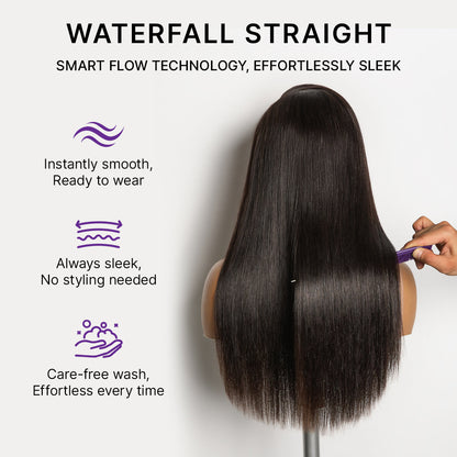 HD Bone Straight Wig 7x6