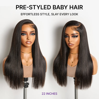HD Bone Straight Wig 7x6