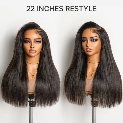 HD Bone Straight Wig 7x6