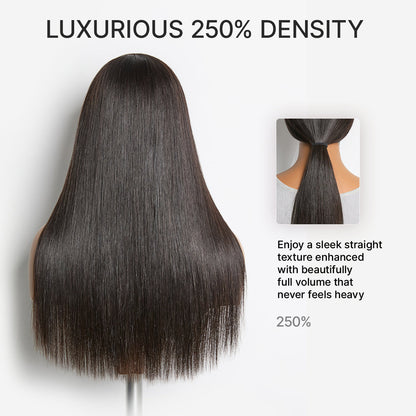 HD Bone Straight Wig 7x6