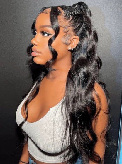 24" Rose Wavy with 5 x 5 Closure