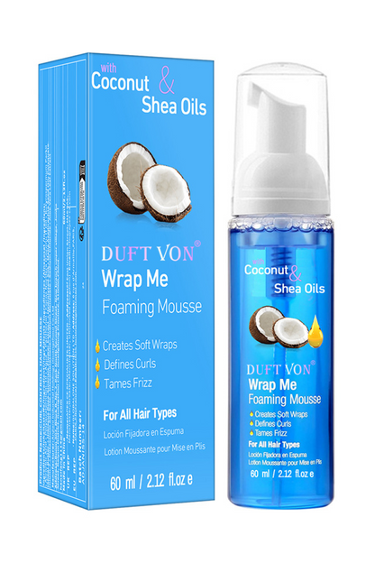 Organic Curl Defining Mousse Alcohol-Free Gel Foam Anti-Frizz Strong Hold Moisturizing Formula Humidity Block Technology Curly