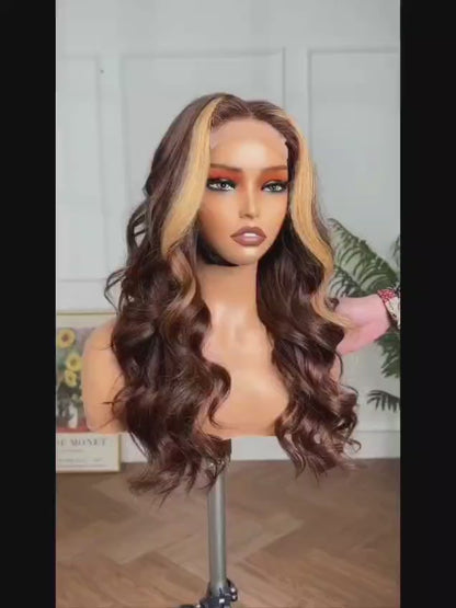 Isla Highlight Wig 18″ 4×4